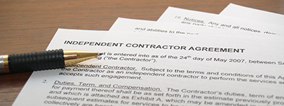 Independent contractor reclassification