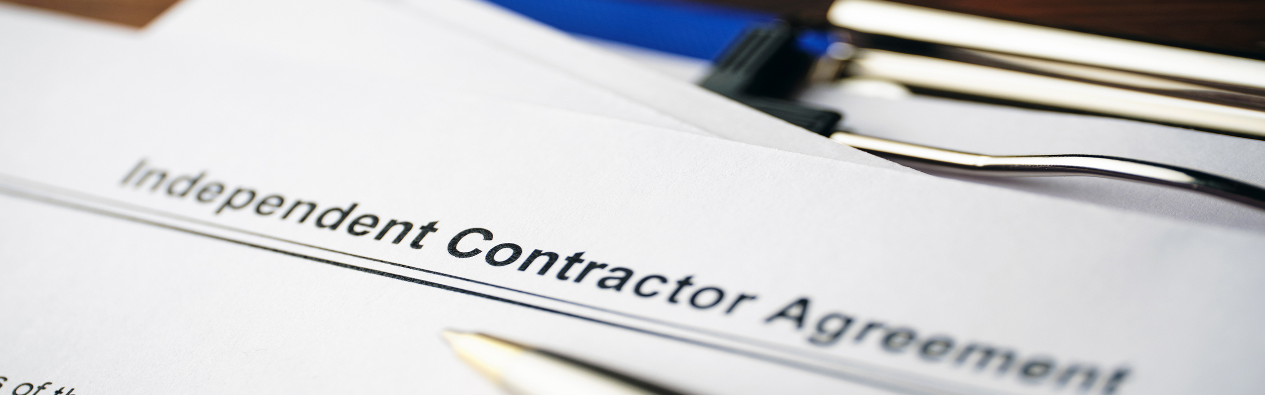 Classifying independent contractors
