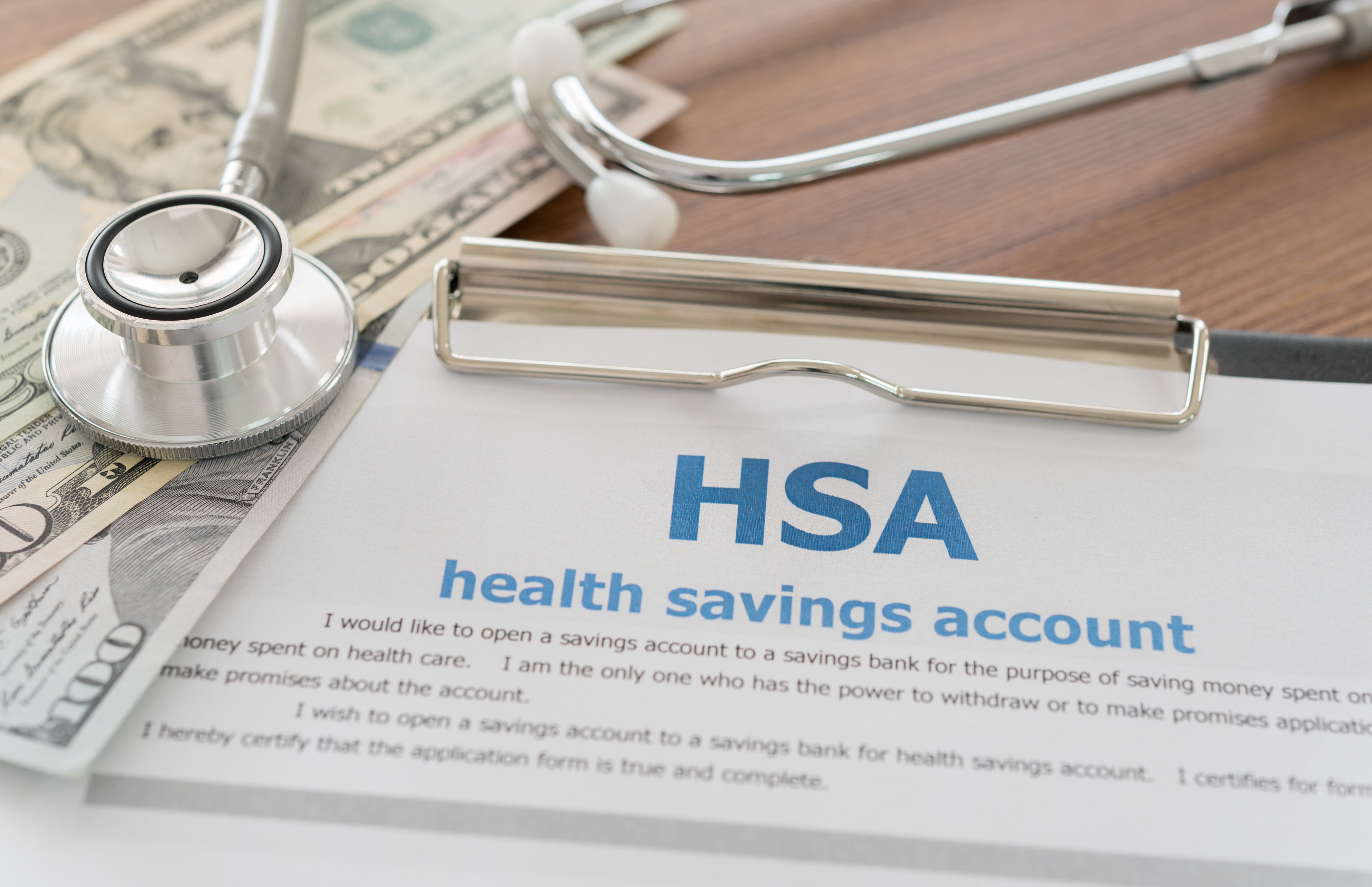 Savings account. HSA. HSA logo. HSA 25.